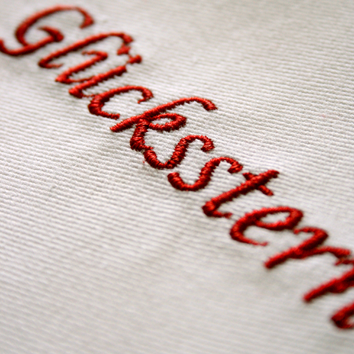 Stoffserviette Glücksstern