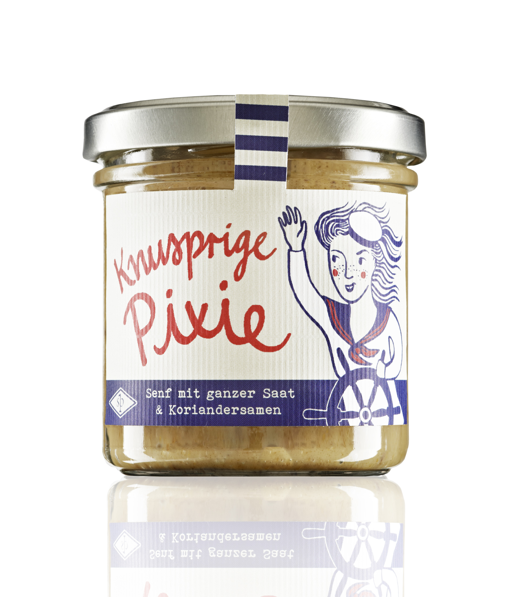 Knusprige Pixie: Senf mit ganzer Saat & Koriandersamen