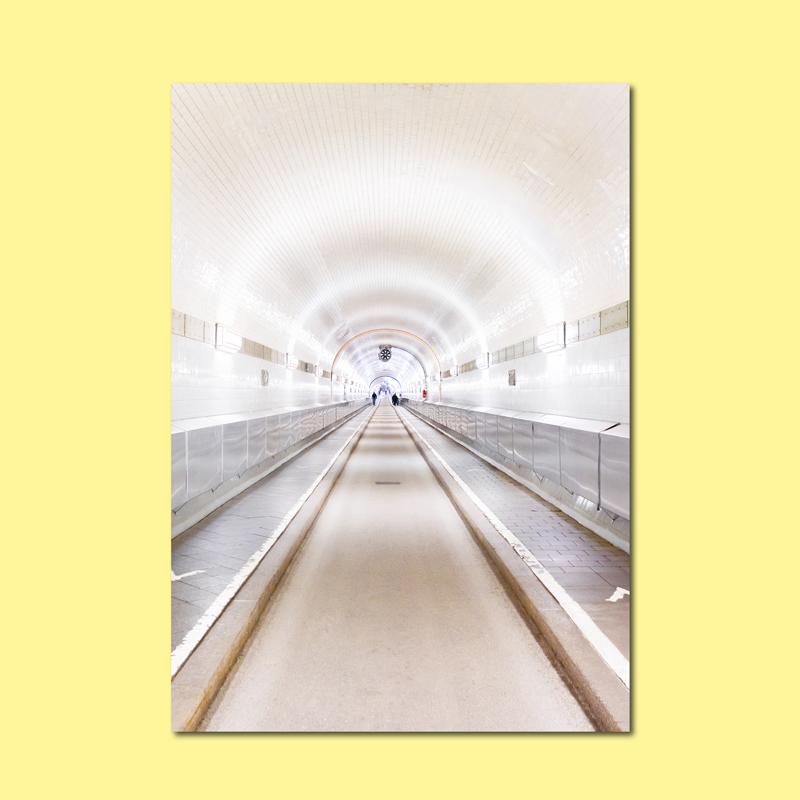 Alter Elbtunnel, limitierter Fotodruck