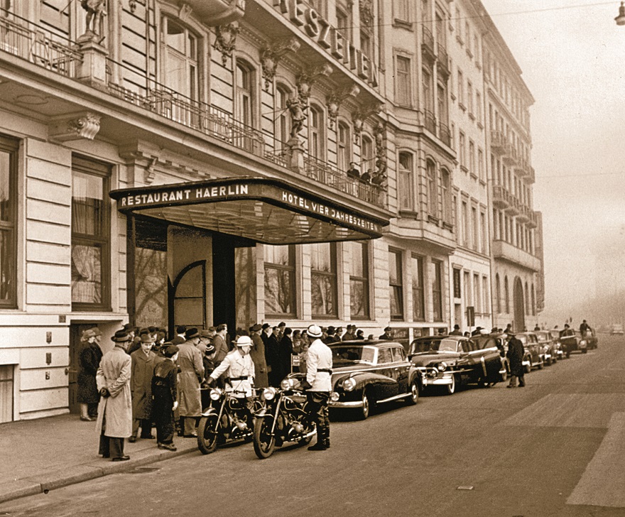 Autokolonne 1950
