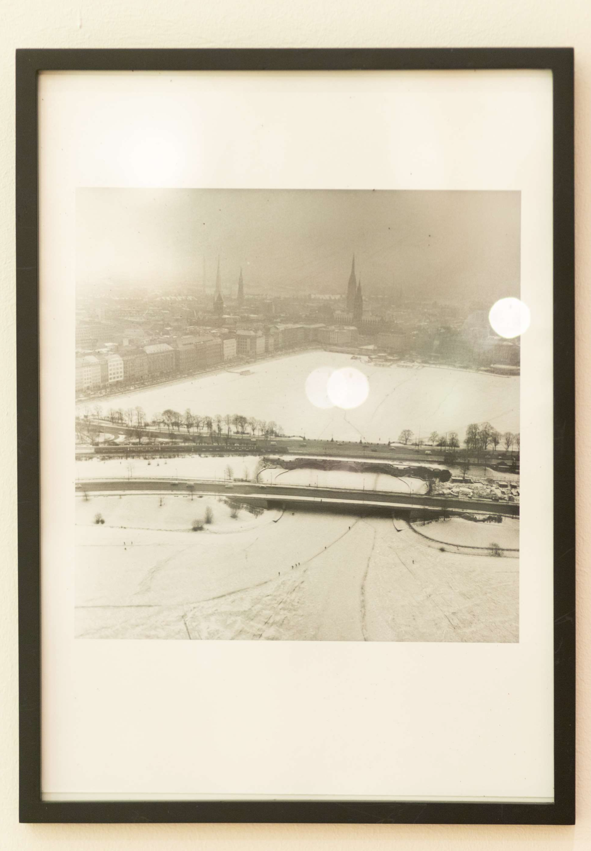 Originalaufnahme "Binnenalster" aus den 60er Jahren