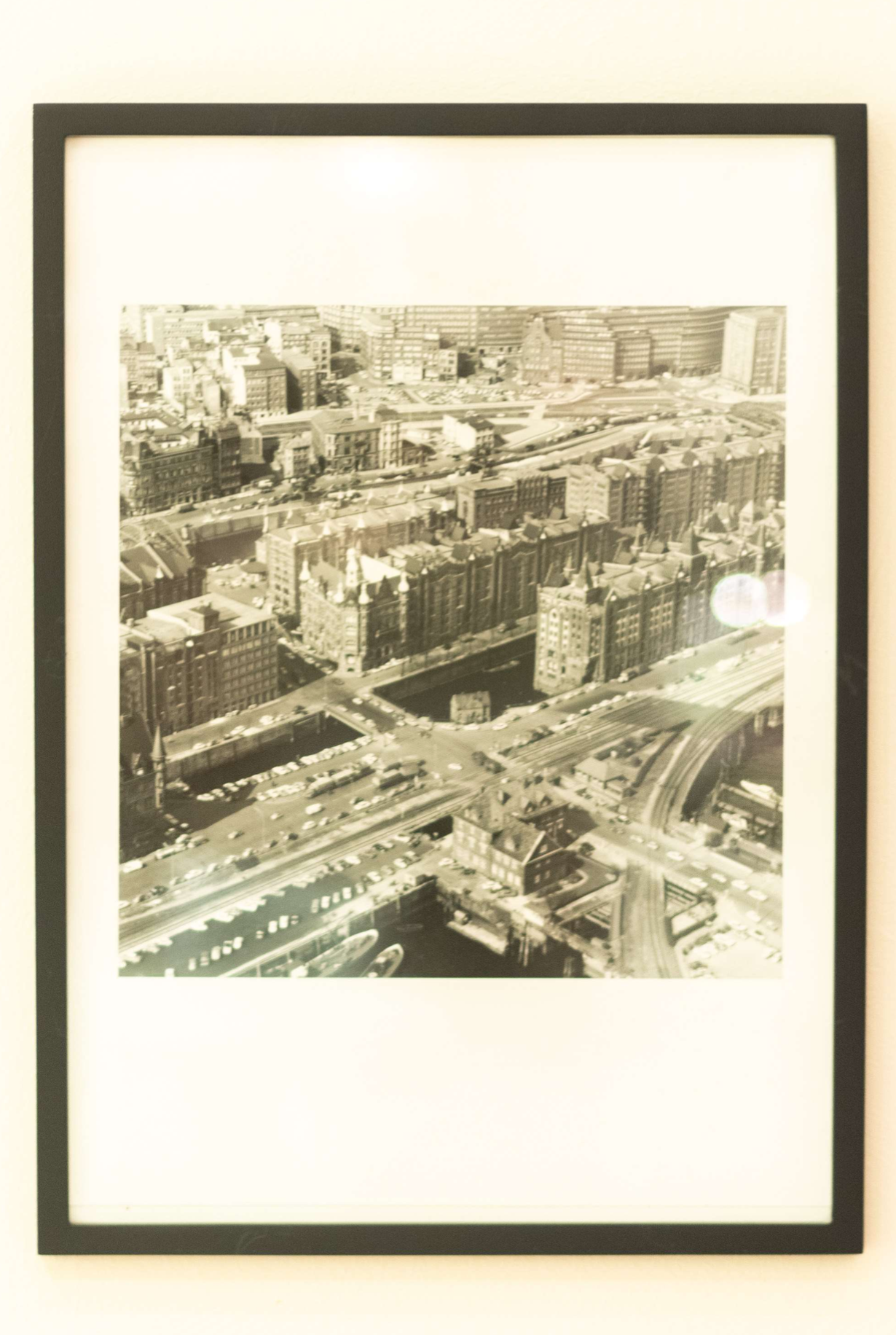 Originalaufnahme "Speicherstadt" aus den 60er Jahren
