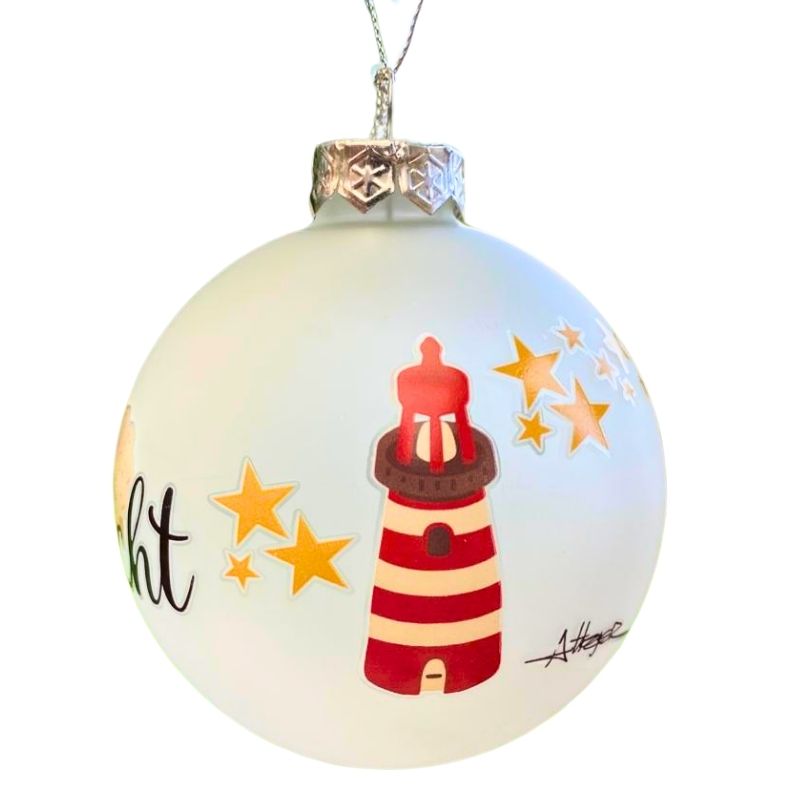 Annie Heger Christbaumkugel "Moje Wiehnacht"